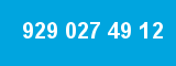 929 027 49 12